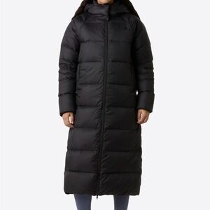 The North Face Women's Black City Long Puffer Jacket
